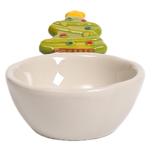 鹿谷川高颜值蘸料碟火锅聚会调味碟干料碟油碟酱油醋手柄碟调料碟