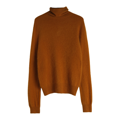 主推款羊毛堆堆高领针织打底衫