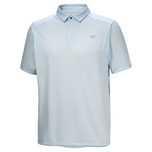 ARC'TERYX始祖鸟 CORMAC POLO SS 轻量 男子 运动短袖POLO衫