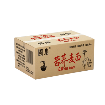 荞麦面0脂肪非油炸波纹面