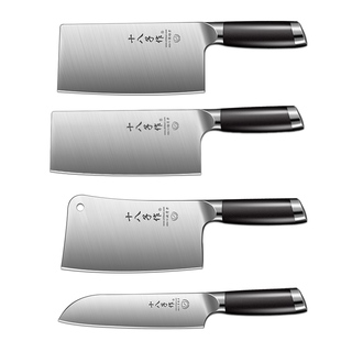 阳江十八子刀具家用菜刀斩切两用片刀切肉砍骨厨刀官方旗舰店正品