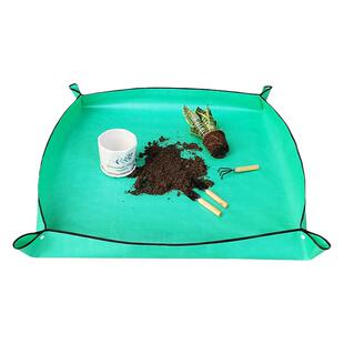 阳台园艺地垫多肉绿植翻盆换土花垫拌土种植工具加厚防水垫子花园