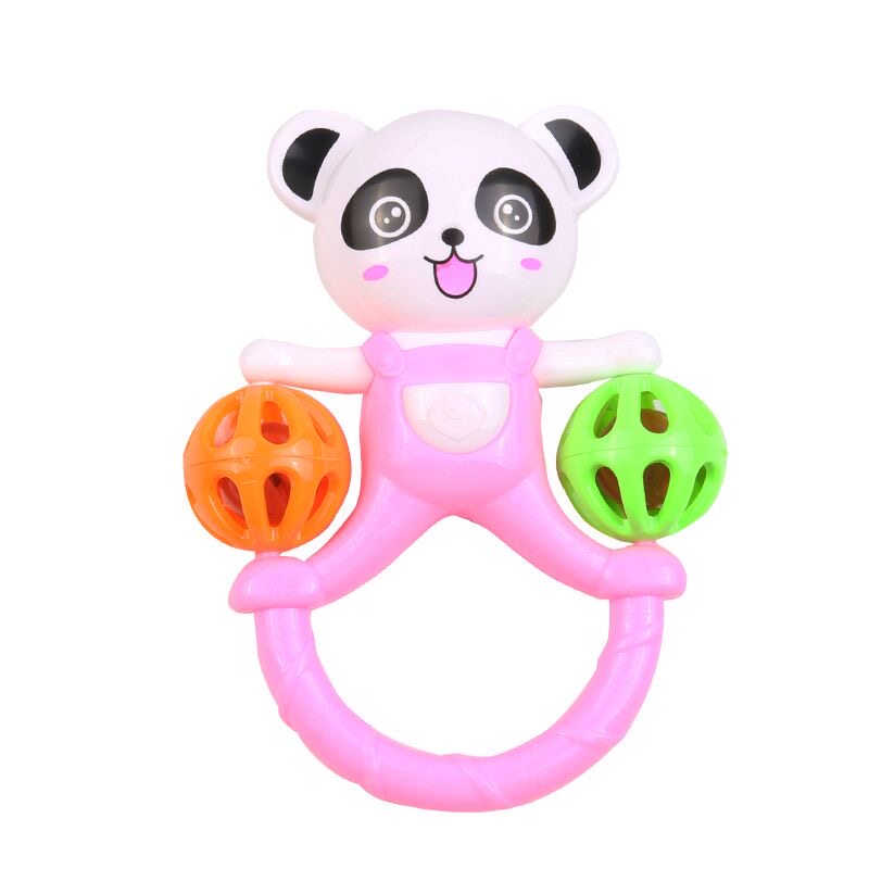 新款摇铃玩具0-1岁婴幼儿宝宝开发智力早教抓握手摇铃新生儿玩具