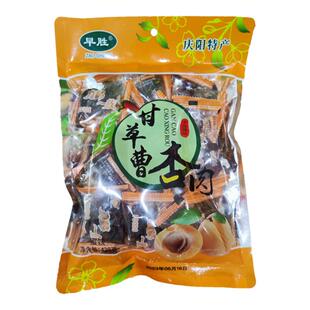 西北甘肃土特产庆阳宁县早胜新纪元甘草曹杏肉脯蜜饯428g无核果肉
