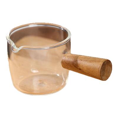 可爱迷你玻璃小奶盅刻度量杯
