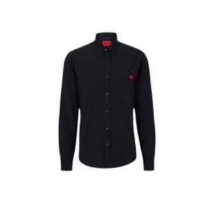 【自营】Hugo Boss/雨果博斯 男士休闲logo纯色长袖衬衫 50479302