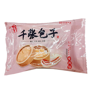 丁莲芳袋装千张包鲜肉海鲜传统笋丁10个装湖州特产方便速冻