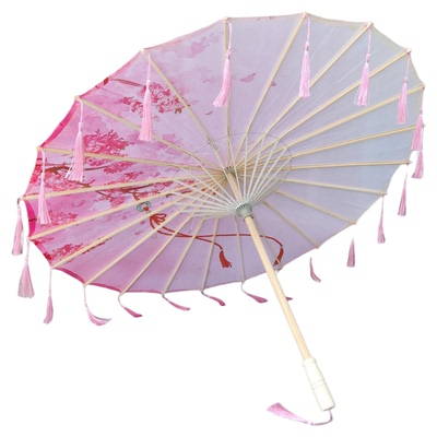 流苏舞蹈伞古风道具伞装饰油纸伞