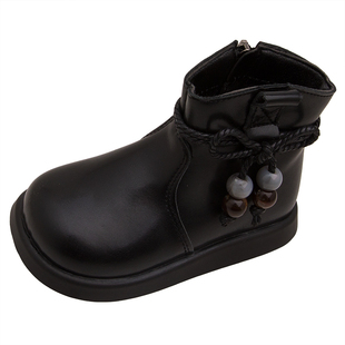 儿童马丁靴2025秋冬新款女童鞋子靴子单靴皮靴短靴休闲洋气公主靴