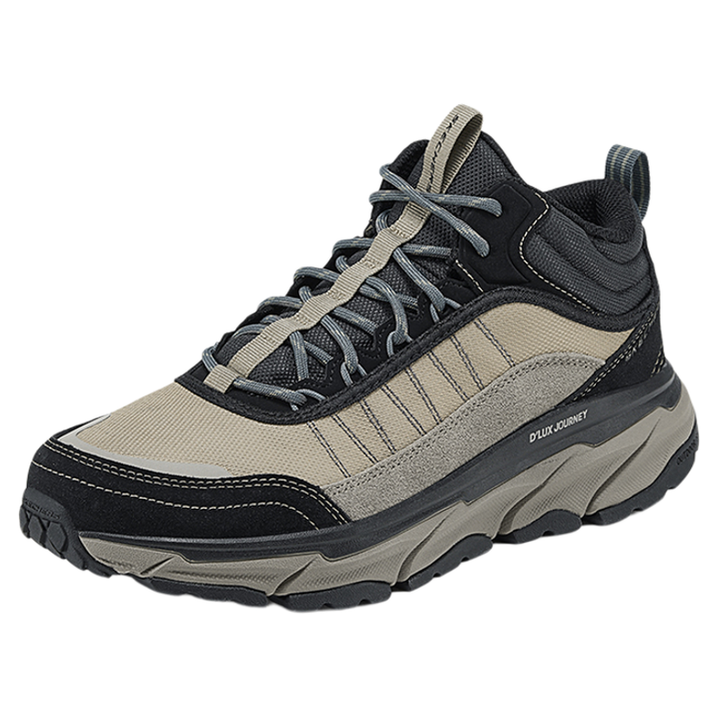 Skechers斯凯奇男鞋舒适轻质厚底缓震绑带高帮城市户外休闲鞋秋季