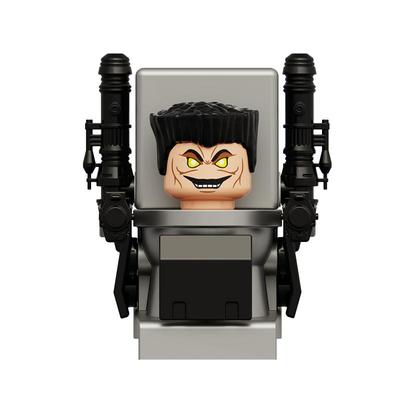 泰坦监控人3.0VS马桶人积木玩具