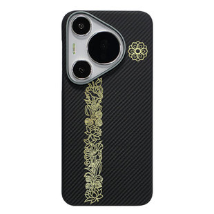 PARKA适用华为P70Ultua凯夫拉手机壳新款P70芳纶纤维保护壳P70U超轻超薄磁吸保护套商务简约非纹理真纤维壳