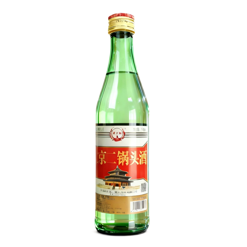 56度北京二锅头酒白酒500ml纯粮食酒清香型高度口粮酒酿酒酒业