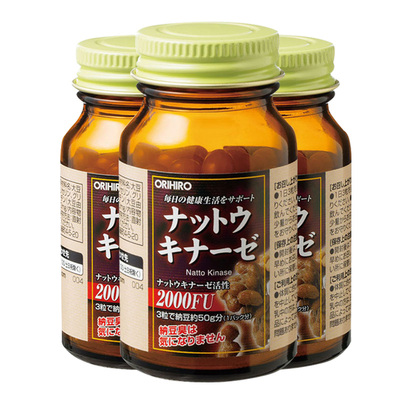 orihiro纳豆激酶胶囊日本进口