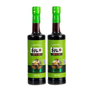 西郎里桃香熏缸醋酸甜口香醋饺子凉拌醋纯小米酿造440ml玻璃瓶