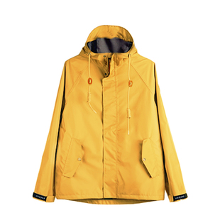 UNICARE机能复古冲锋衣式防风外套男女 夹克式防水雨衣时尚雨披