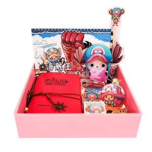 海贼王新年台历礼品乔巴艾斯特拉法尔加罗周边礼物笔记本立牌礼盒