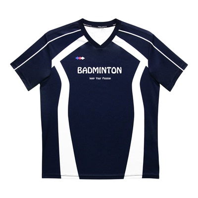 超好看羽毛球服女士高颜值专业运动短袖2025年新款秋冬速干球衣男