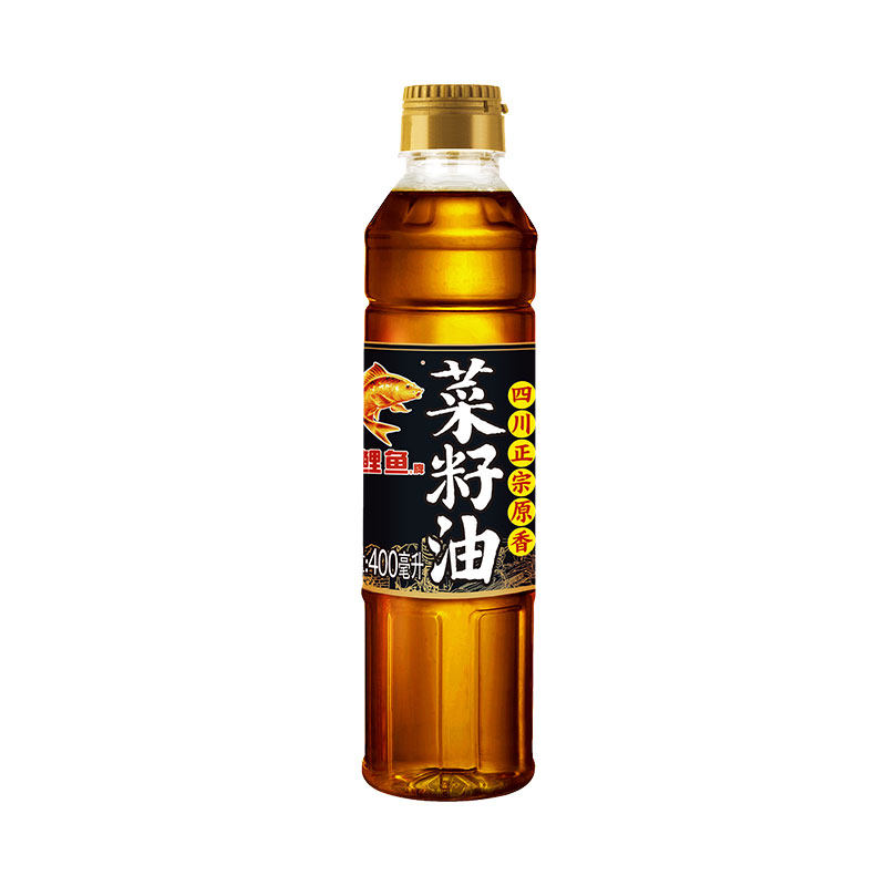 鲤鱼正宗原香400ML小瓶装菜籽油