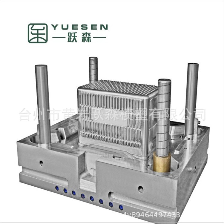 周转箱 带盖周转箱模具 定制模具 注塑模具 周转箱模具