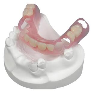 牙科定制隐形弹性义齿活动假牙隐形门牙遮丑成人义齿全瓷牙种植牙