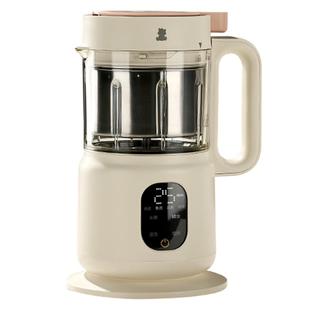 小白熊婴儿全钢辅食机蒸煮一体多功能宝宝料理机米糊专用自动打泥