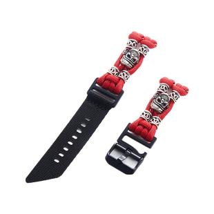 索柯适用华为gt3pro表带gt4手表watch4pro尼龙gt5智能watch3运动2pro荣耀gs4编织gt3户外风格透气e男女腕带