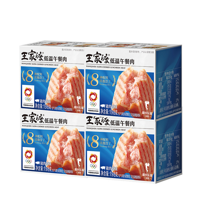 王家渡儿童优选午餐肉低温锁鲜