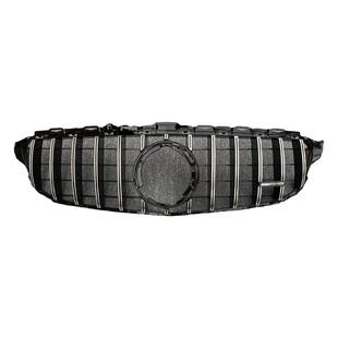 适用07-21款C200L中网满天星W205前杠C180竖条中网C260改装W204