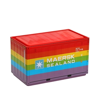工业风集装箱模型铁盒摆件创意多功能收藏储物复古货柜铁皮收纳盒