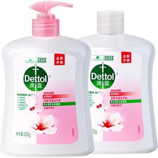Dettol/滴露健康抑菌洗手液滋润倍护500g*2