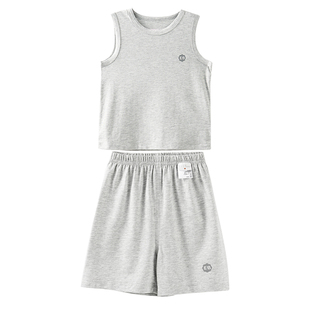 ELLEbaby宝宝睡衣夏薄款空调家居服套装