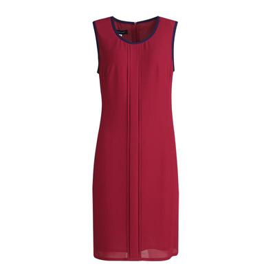 玫红色背心裙LL21158A靓诺