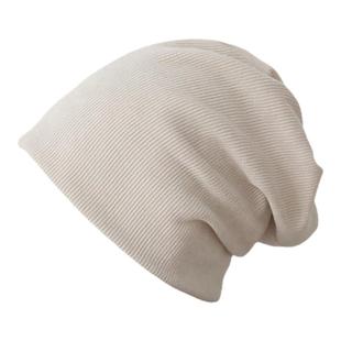 帽子女针织帽大头围堆堆帽女薄冷帽月子帽无压感睡帽显脸小包头帽