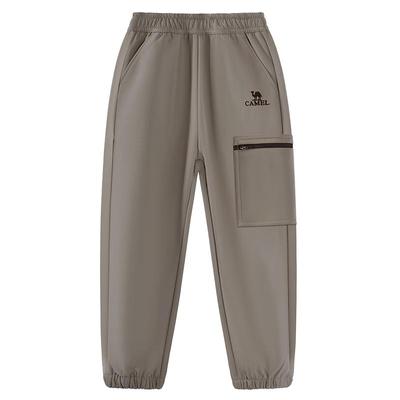 骆驼儿童冲锋裤中大童软壳裤