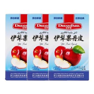 新疆特产伊犁诗梦园老式果丹皮苹果杏子草莓树莓西梅混合小吃零食