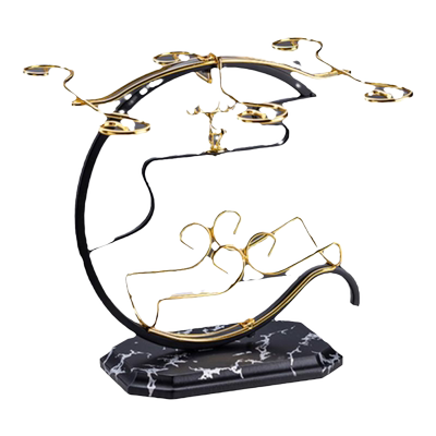 创意红酒杯架摆件套装