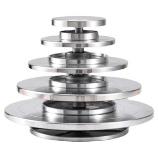 陶艺转盘雕塑转台手办模型底座烘焙蛋糕裱花旋转台陶艺工具套装