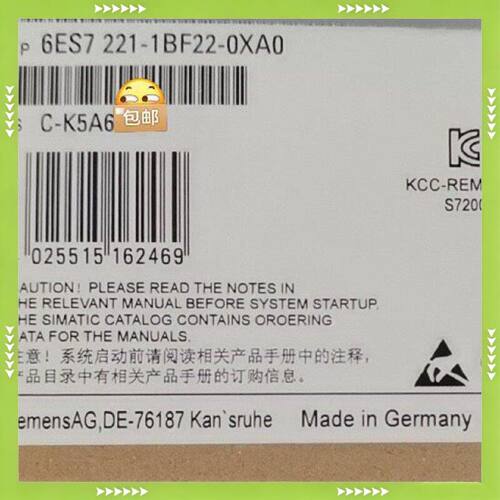 未拆封6ES7221-1BF22-0XA8/产品质保一年【问价】