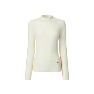 【可机洗针织】VGRASS维格娜丝25年秋冬新款羊毛高领内搭打底衫女