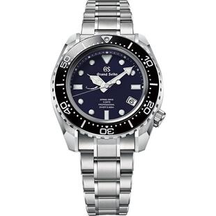 【沙龙款黑潮】GrandSeiko冠蓝狮大精工gs潜水钛运动男表SLGA015G