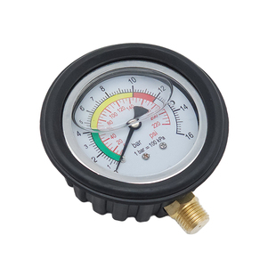 汽车充气压力表表头油浸式胎压表充气枪头胎压充气枪通用电子表头