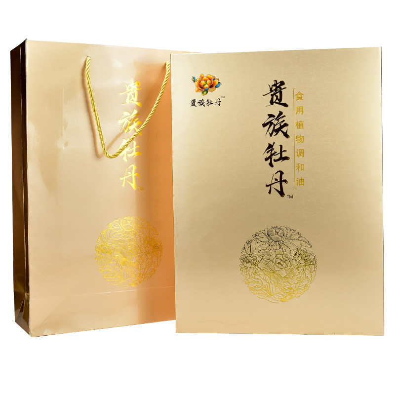 贵族牡丹籽油调和油高端礼盒菏泽