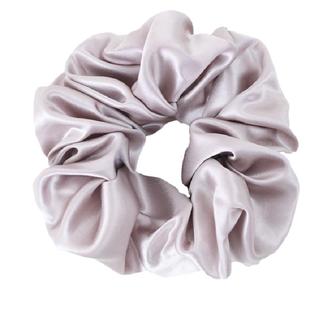 100%桑蚕丝真丝大肠发圈女扎头发头绳大号发饰头花丝绸发绳睡觉