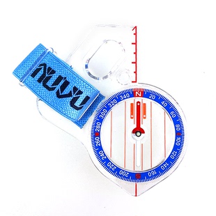 NUVU定向越野指北针红针指北针指向灵敏无线电侧向户外运动专用