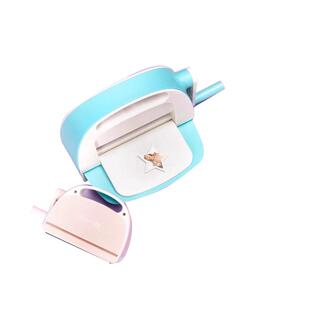 可得优手摇压花器压纹机手工压花机纸艺刀模花样压纹机diy滚动手账素材书纸雕书镂空折纸刻纸画花样压纹