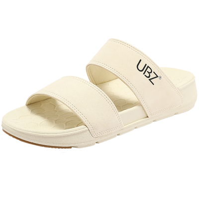 UBZ厚底一字拖沙滩轻便凉鞋