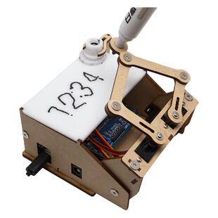 拼装模型电机木质diy小制作手工控制器益智玩具Plotclock小贱钟