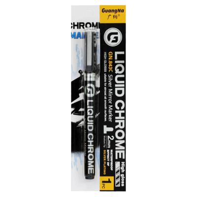 镀铬马克笔银色油漆笔防水记号笔