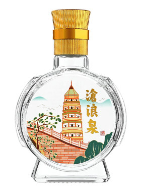 沧浪泉42°米香型白酒小瓶装